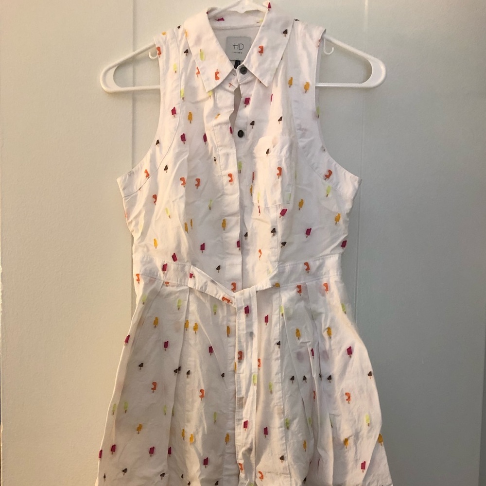 Anthropologie popsicle print dress size 2